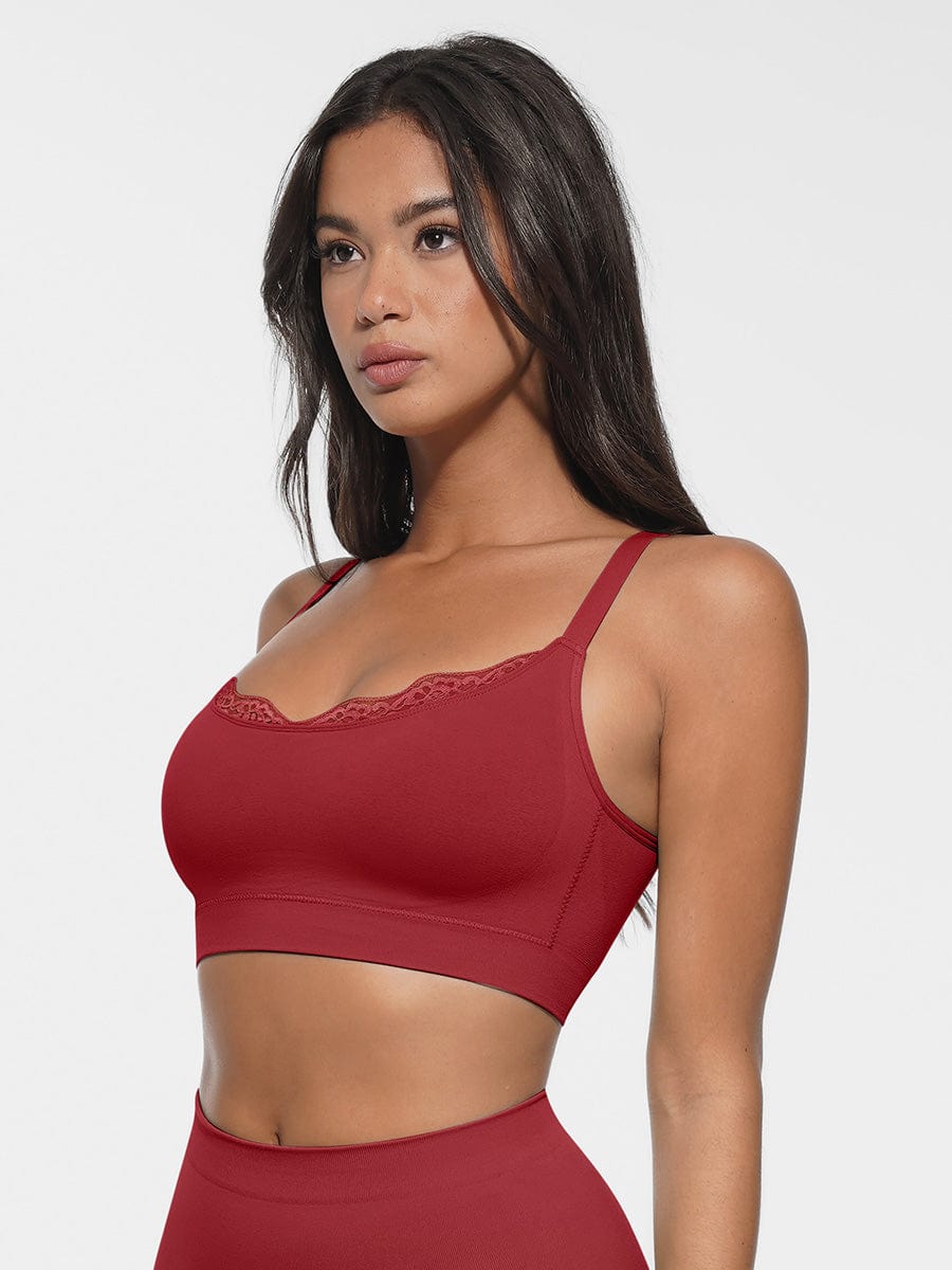 Seamless Scoop Smooth Back Fat Bralettes Bras