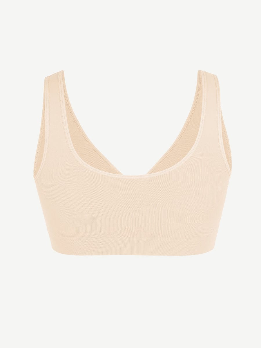 Seamless Shaping Bust Support Wider Back Bra