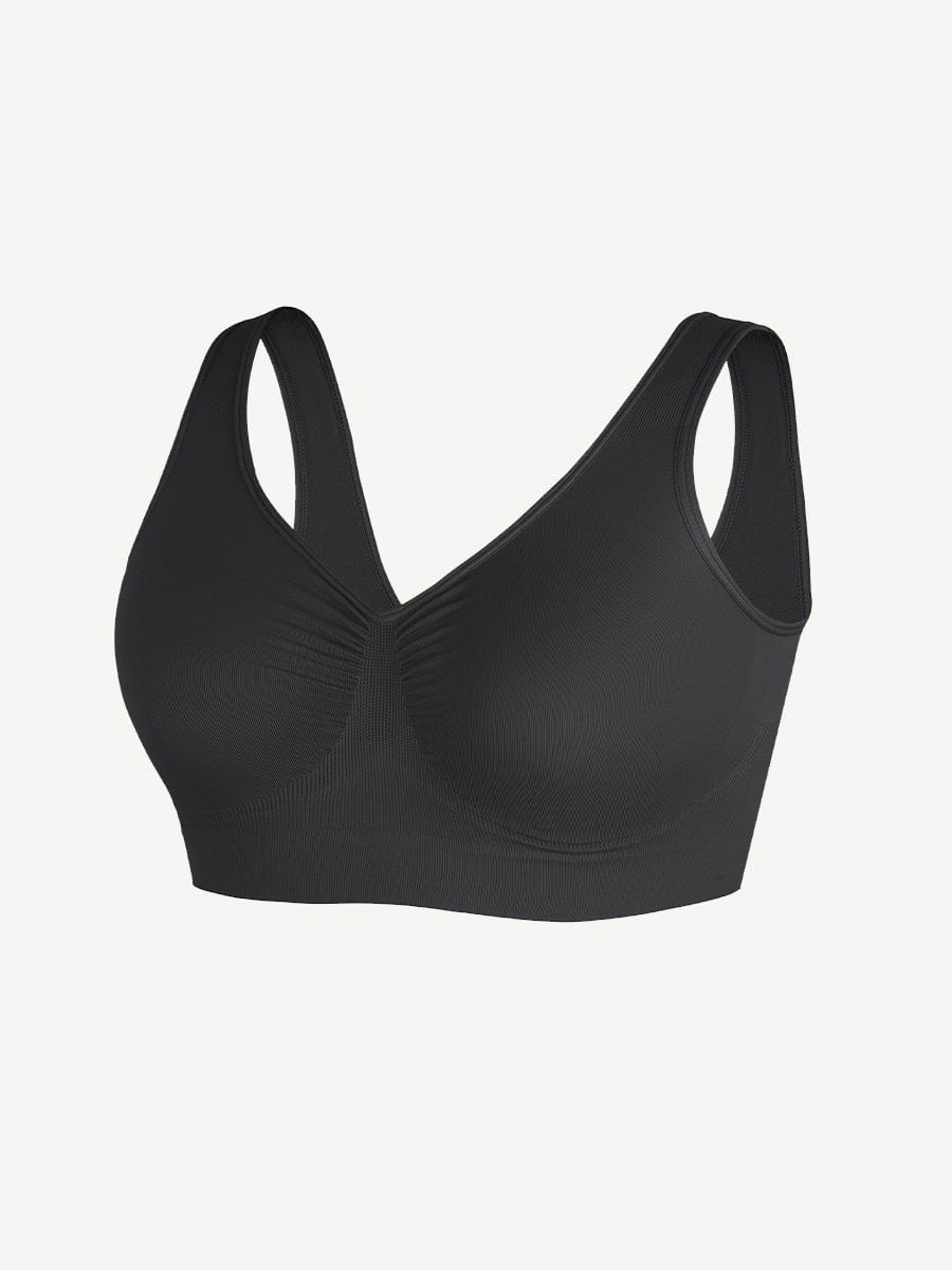 Seamless Shaping Bust Support Wider Back Bra