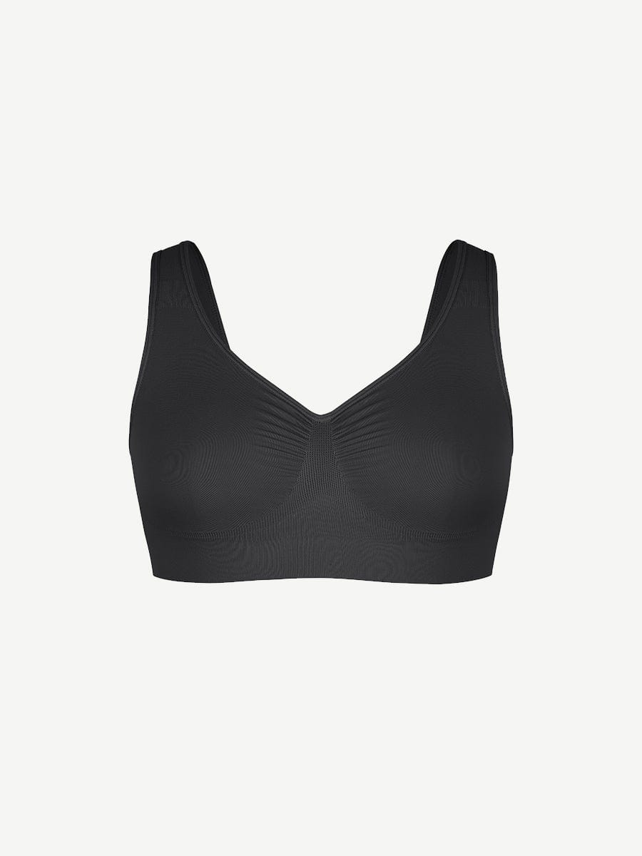 Seamless Shaping Bust Support Wider Back Bra