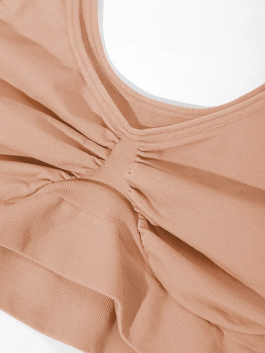 Seamless Shaping Bust Support Wider Back Bra