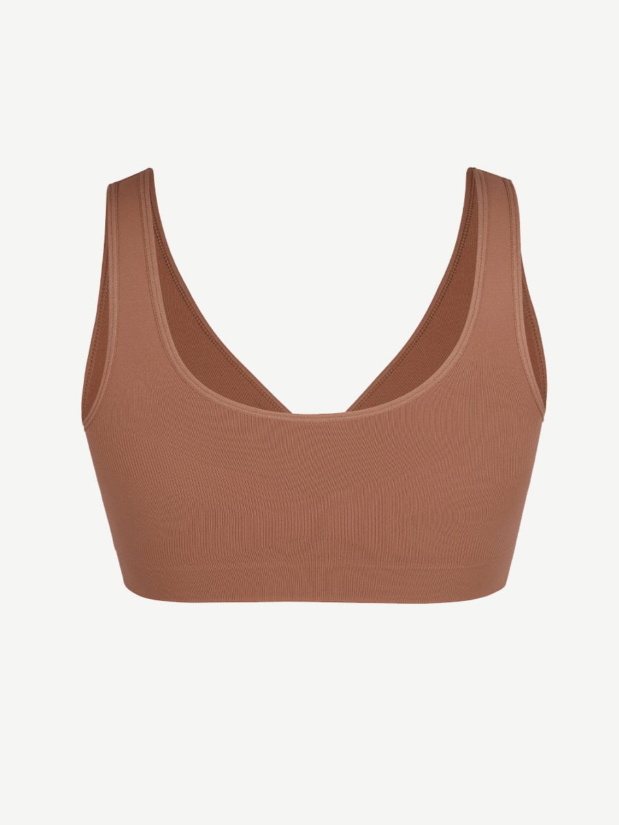 Seamless Shaping Bust Support Wider Back Bra