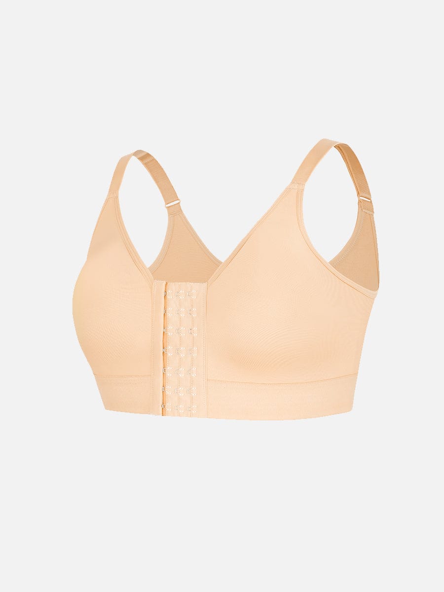 Post Surgery Full Coverage Compression Surgical Front Closure Mastectomy Bras