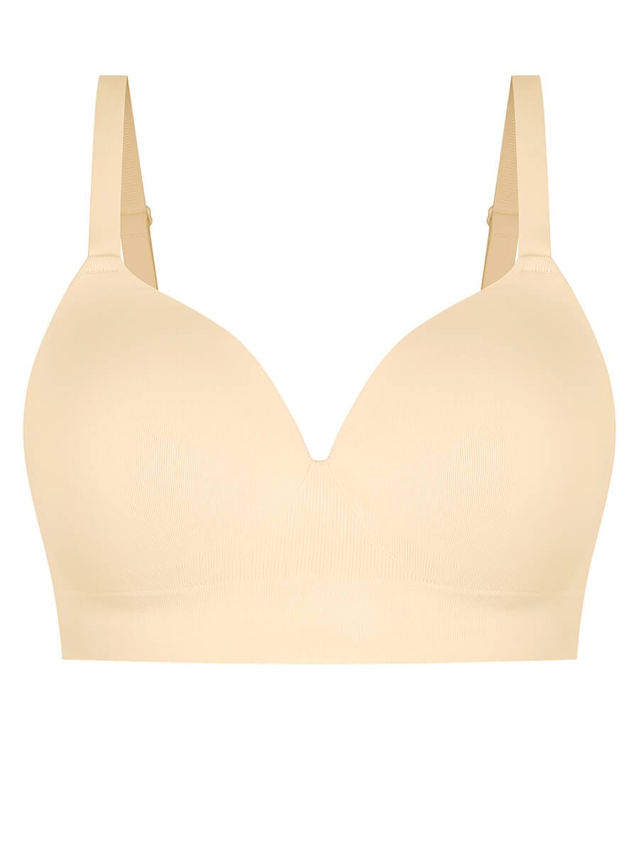 Seamless Wireless Bust Support Shapewear Bra