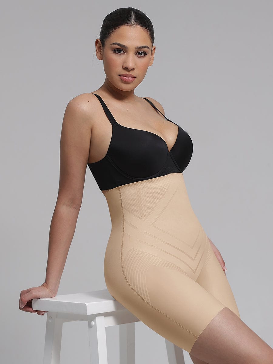 Liquid Spandex High Waist Air Slim Waist Trimming Brief Thigh Slimmer