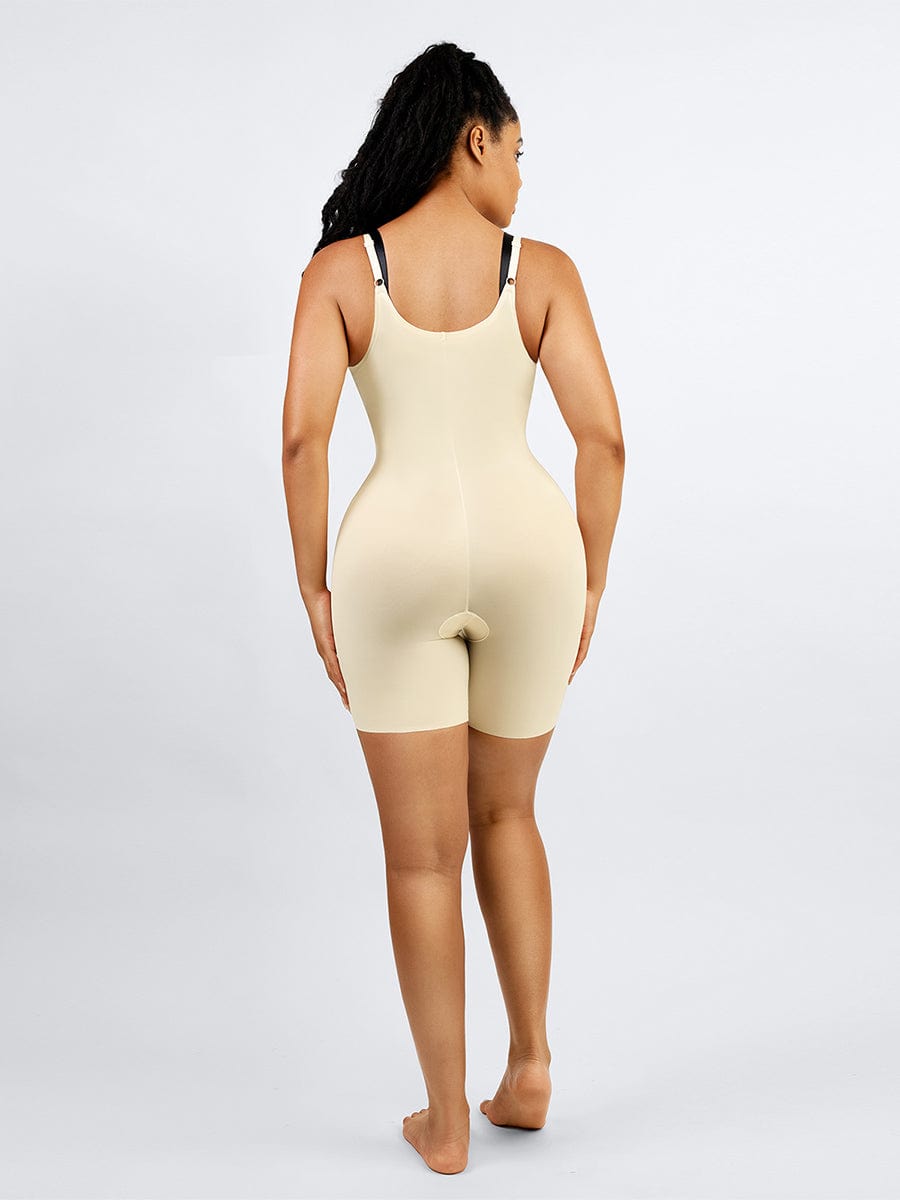 Liquid Spandex Air Slim Open-Bust Mid-Thigh Shaping Boyshort Shapewear
