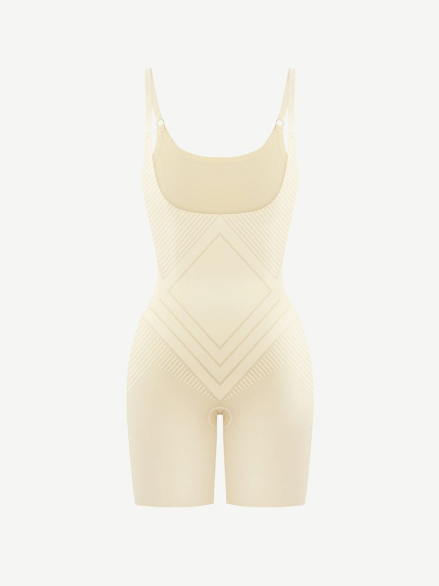 Liquid Spandex Air Slim Open-Bust Mid-Thigh Shaping Boyshort Shapewear