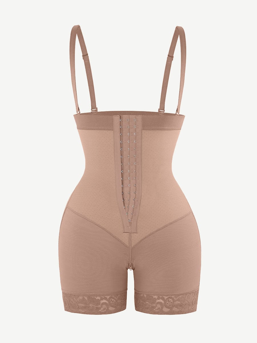 Sexy Lace Firm Compression Latex Buttocks Lifting Shapewear