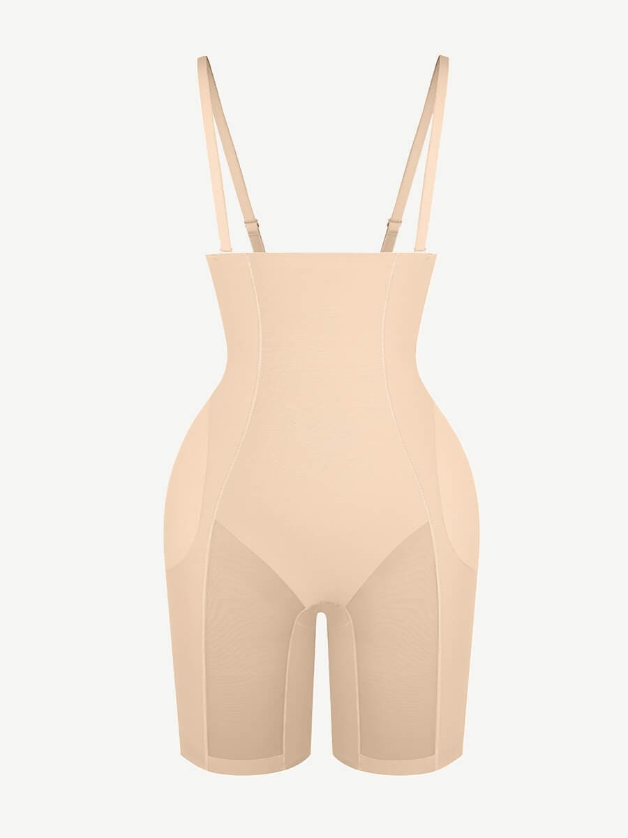 3 IN 1 High Waist Tummy Control Padded Hips And Butt Seamless Shaper