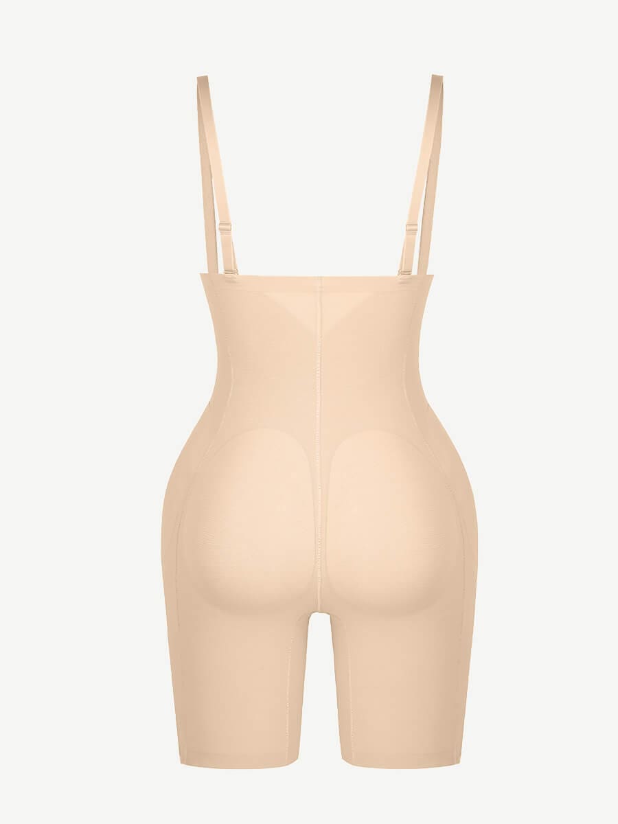 3 IN 1 High Waist Tummy Control Padded Hips And Butt Seamless Shaper