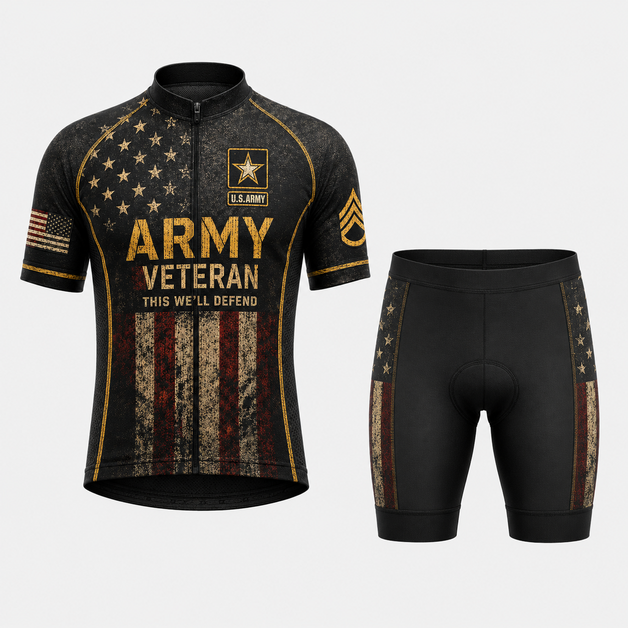 Veteran Never Ends Personalized Veteran Cycling Designs