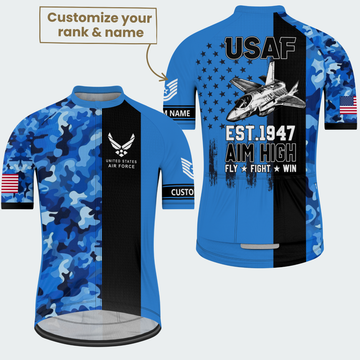 Men’s Personalized USAF Cycling Jersey & Kit