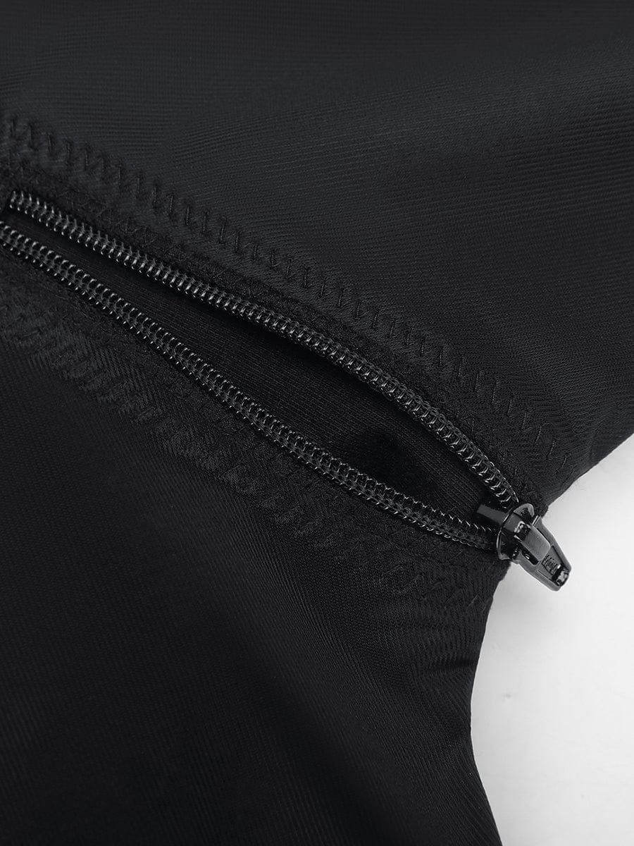 Body Shaper clips inside for post-operative wear and removable shoulder straps