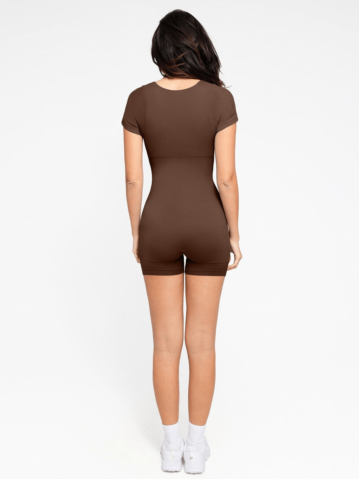 Eco-friendly🌿 Seamless Romper Ribbed Sport Shapewear