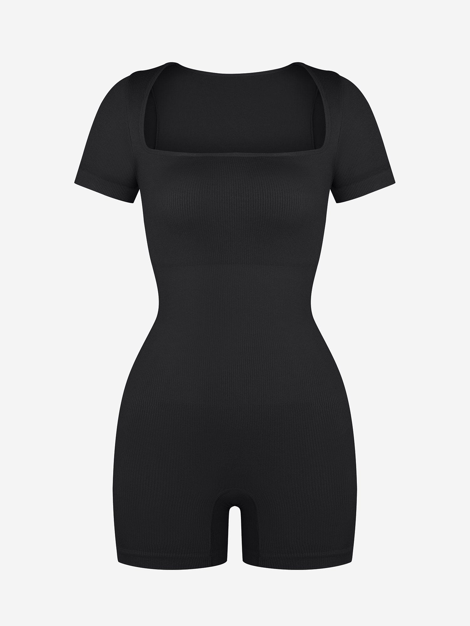 Eco-friendly🌿 Seamless Romper Ribbed Sport Shapewear