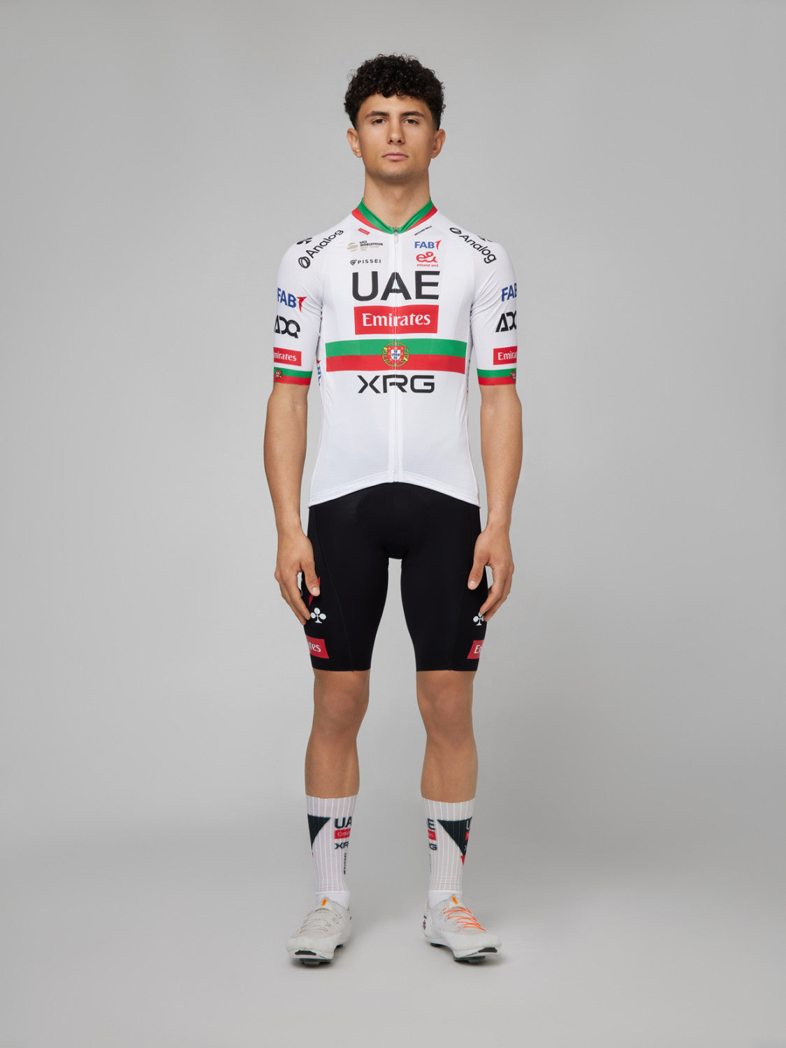 TADEJ POGACAR UAE TEAM EMIRATES - XRG 2026 SPECIAL SHORT SLEEVE JERSEY PORTUGAL CHAMPION