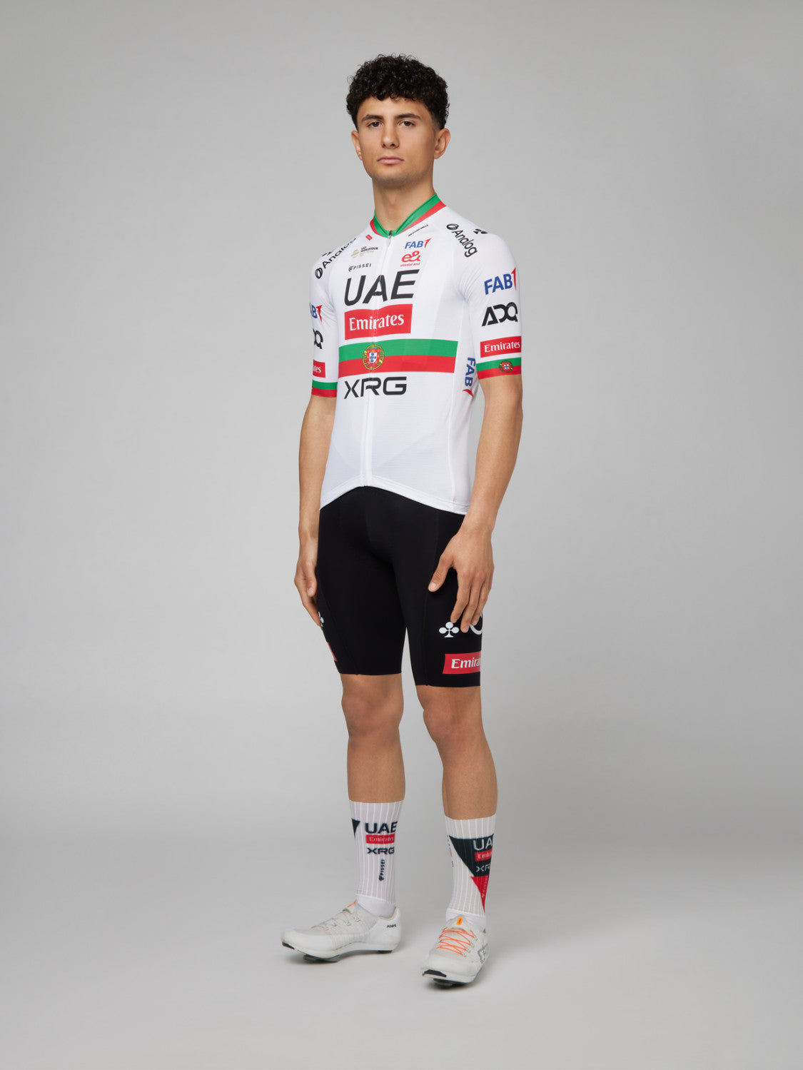 TADEJ POGACAR UAE TEAM EMIRATES - XRG 2026 SPECIAL SHORT SLEEVE JERSEY PORTUGAL CHAMPION