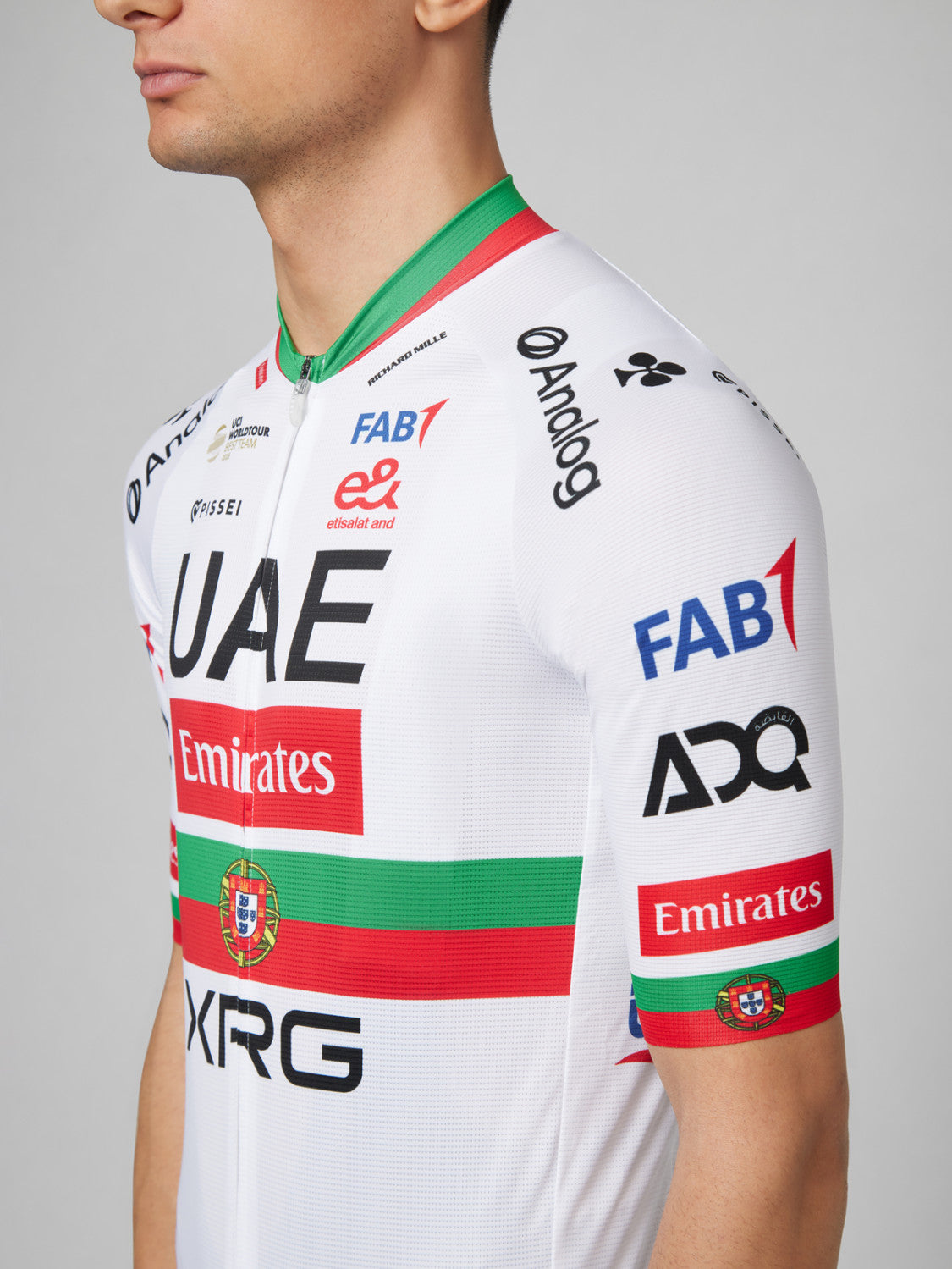 TADEJ POGACAR UAE TEAM EMIRATES - XRG 2026 SPECIAL SHORT SLEEVE JERSEY PORTUGAL CHAMPION