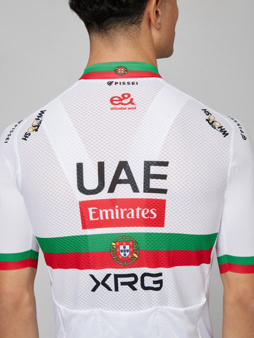 TADEJ POGACAR UAE TEAM EMIRATES - XRG 2026 SPECIAL SHORT SLEEVE JERSEY PORTUGAL CHAMPION