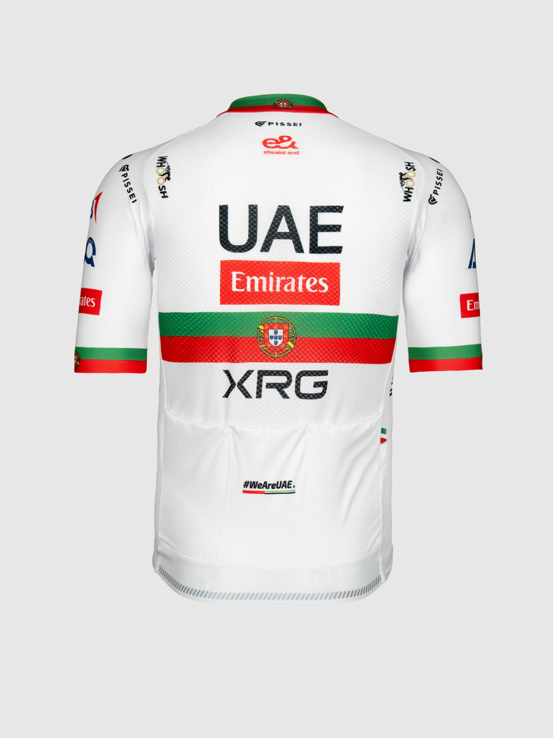 TADEJ POGACAR UAE TEAM EMIRATES - XRG 2026 SPECIAL SHORT SLEEVE JERSEY PORTUGAL CHAMPION