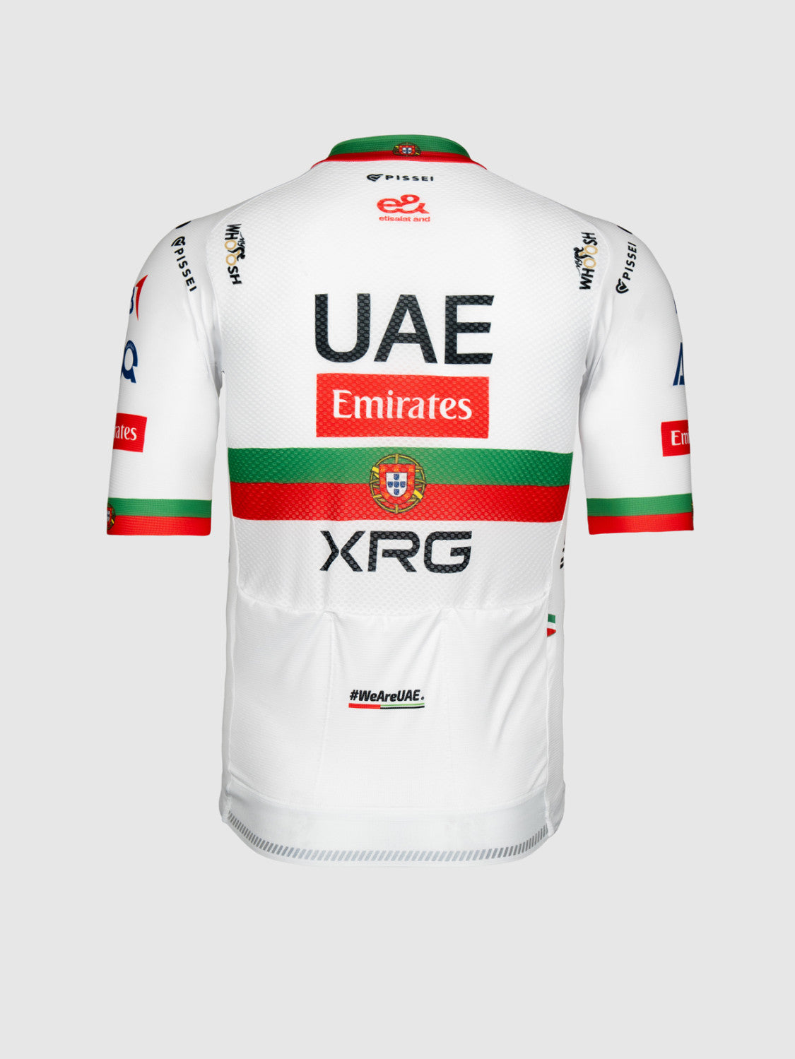 TADEJ POGACAR UAE TEAM EMIRATES - XRG 2026 SPECIAL SHORT SLEEVE JERSEY PORTUGAL CHAMPION