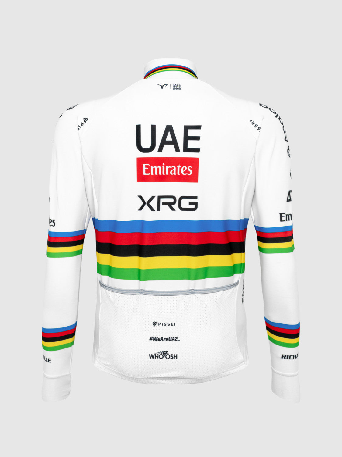 TADEJ POGACAR WORLD CHAMP LONG SLEEVE JERSEY