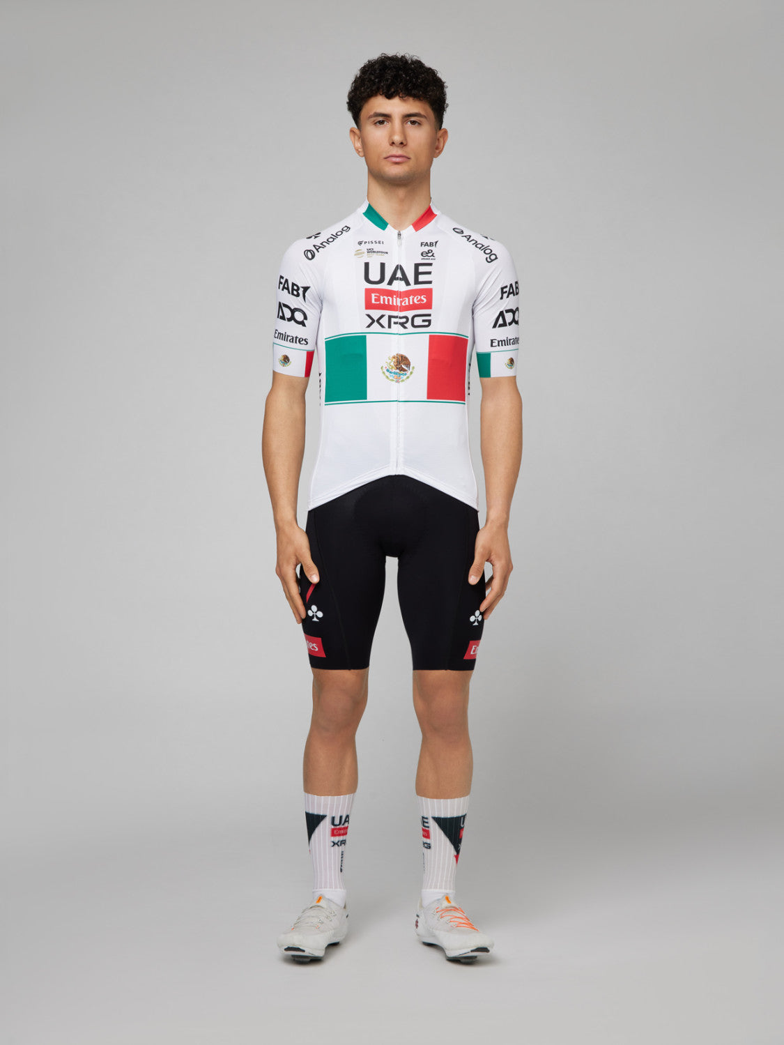 TADEJ POGACAR UAE TEAM EMIRATES - XRG 2026 SPECIAL SHORT SLEEVE JERSEY MEXICAN CHAMPION