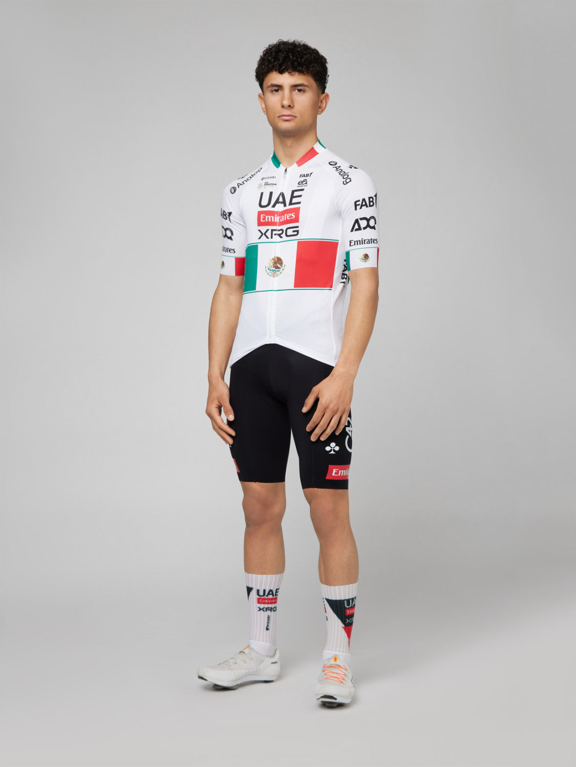 TADEJ POGACAR UAE TEAM EMIRATES - XRG 2026 SPECIAL SHORT SLEEVE JERSEY MEXICAN CHAMPION