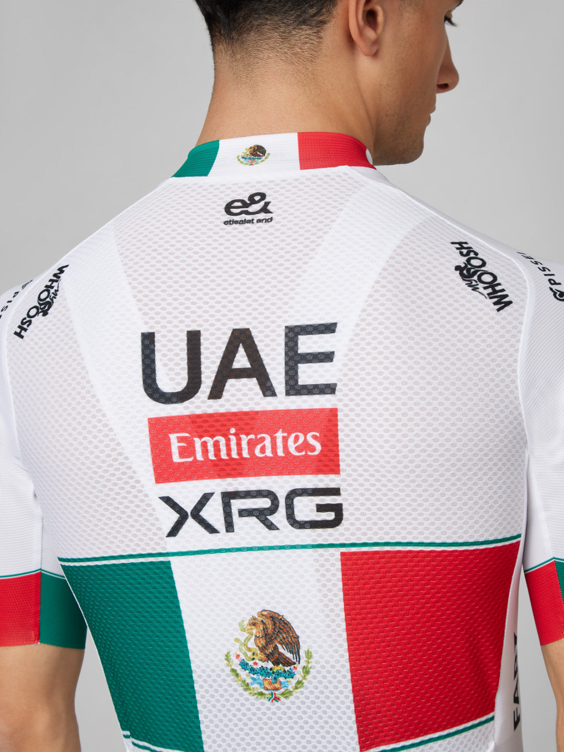 TADEJ POGACAR UAE TEAM EMIRATES - XRG 2026 SPECIAL SHORT SLEEVE JERSEY MEXICAN CHAMPION