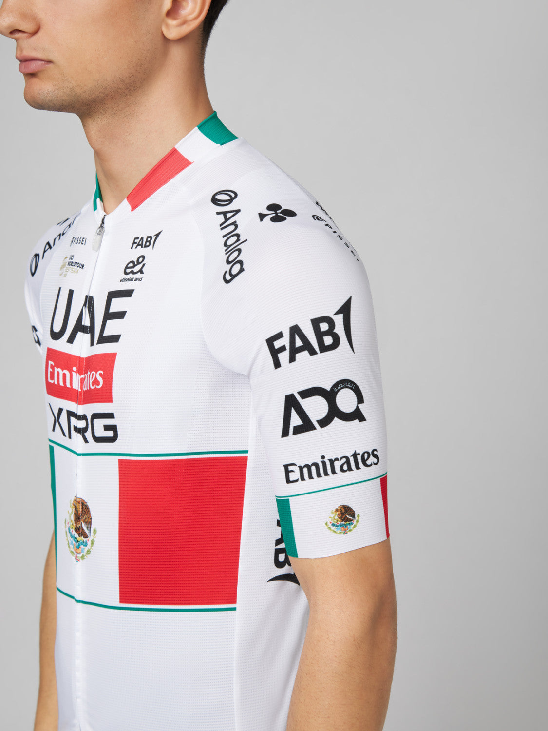 TADEJ POGACAR UAE TEAM EMIRATES - XRG 2026 SPECIAL SHORT SLEEVE JERSEY MEXICAN CHAMPION