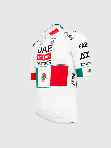 TADEJ POGACAR UAE TEAM EMIRATES - XRG 2026 SPECIAL SHORT SLEEVE JERSEY MEXICAN CHAMPION