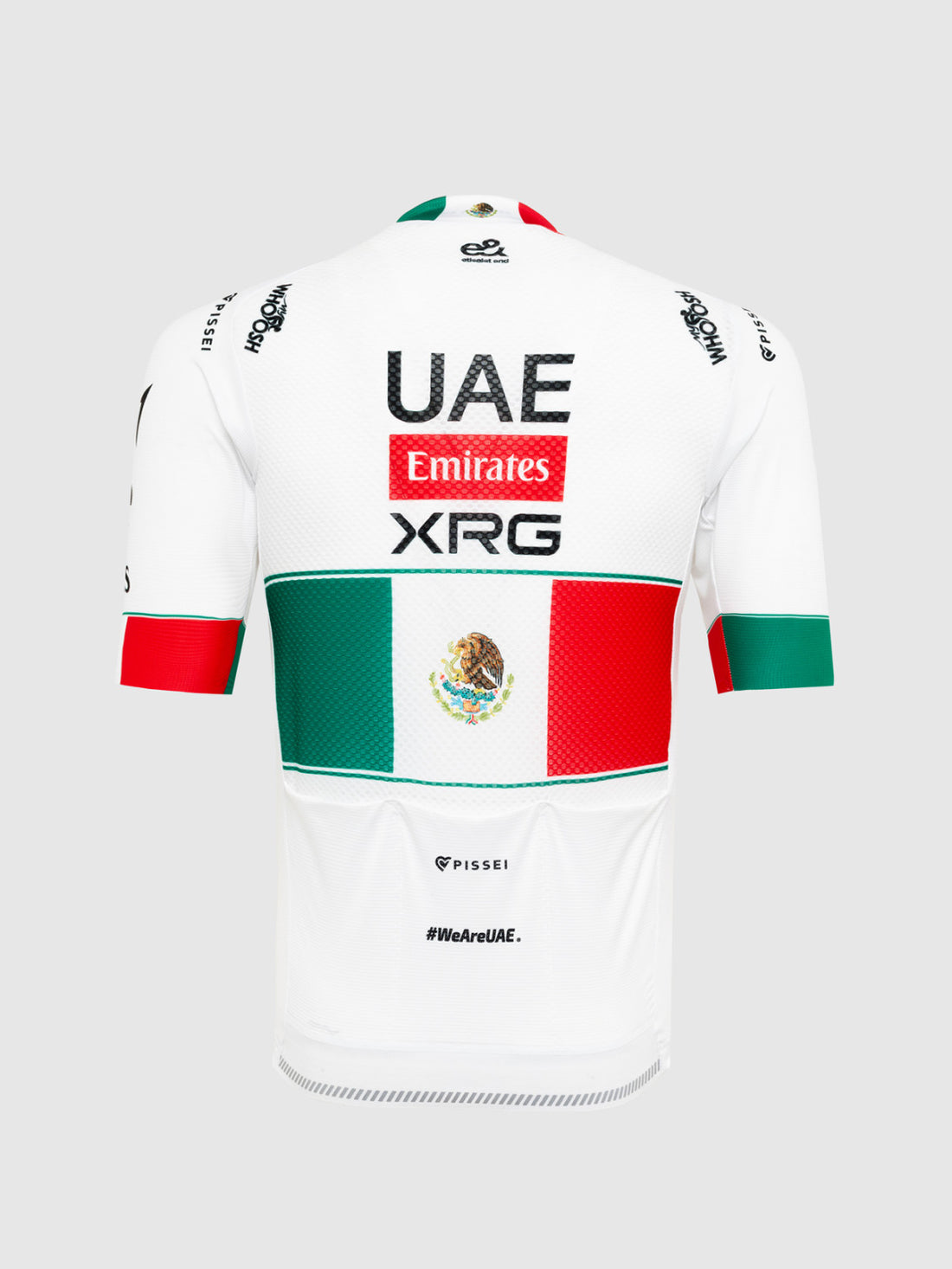 TADEJ POGACAR UAE TEAM EMIRATES - XRG 2026 SPECIAL SHORT SLEEVE JERSEY MEXICAN CHAMPION