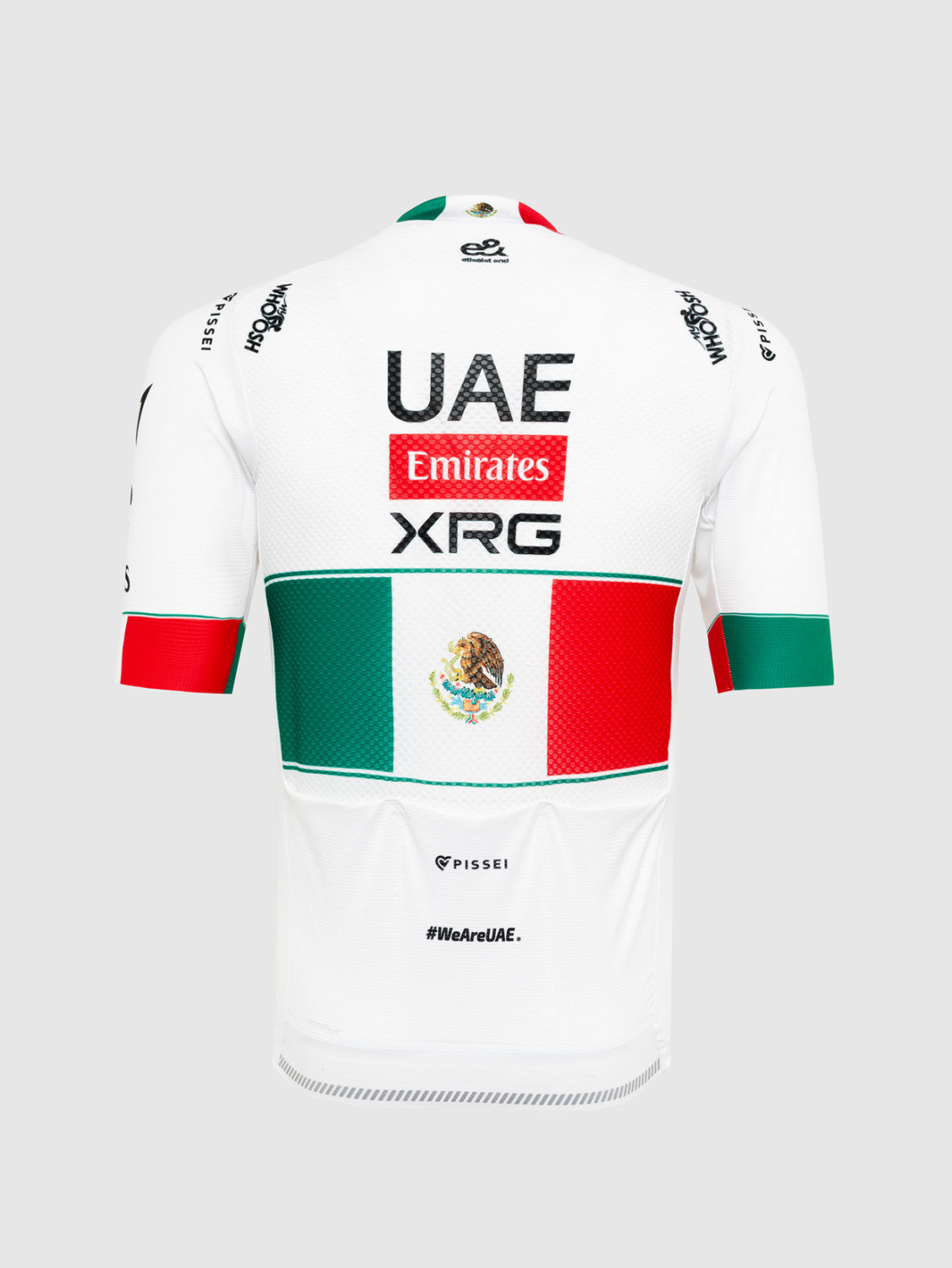 TADEJ POGACAR UAE TEAM EMIRATES - XRG 2026 SPECIAL SHORT SLEEVE JERSEY MEXICAN CHAMPION