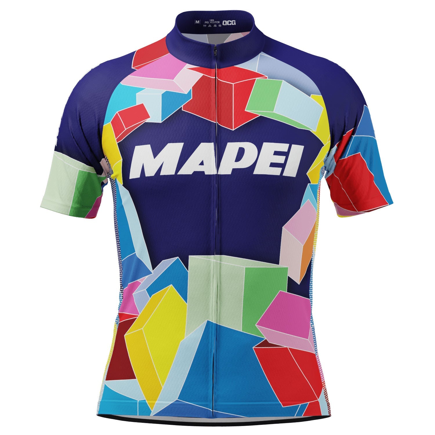 Men's Retro Mapei Classic Short Sleeve Cycling Jersey