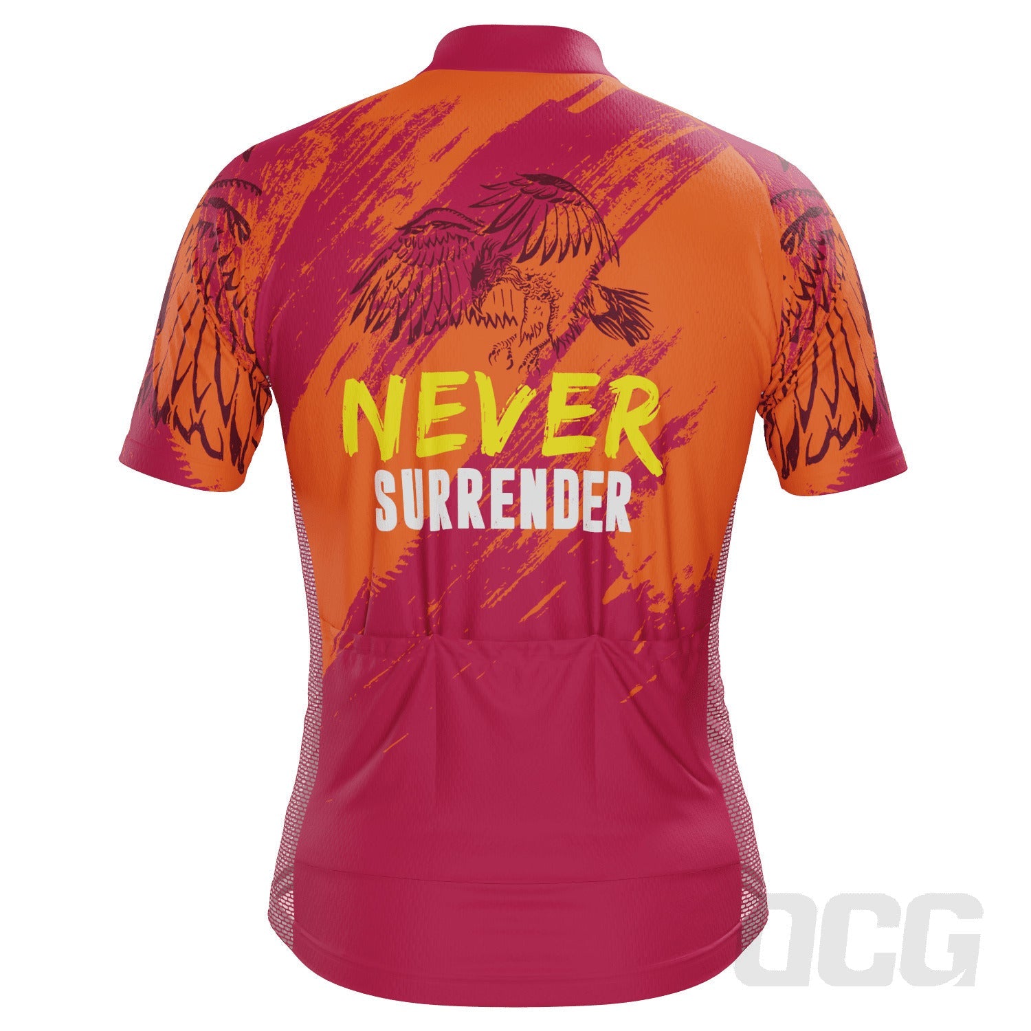 Men's Never Surrender Short Sleeve Cycling Jersey
