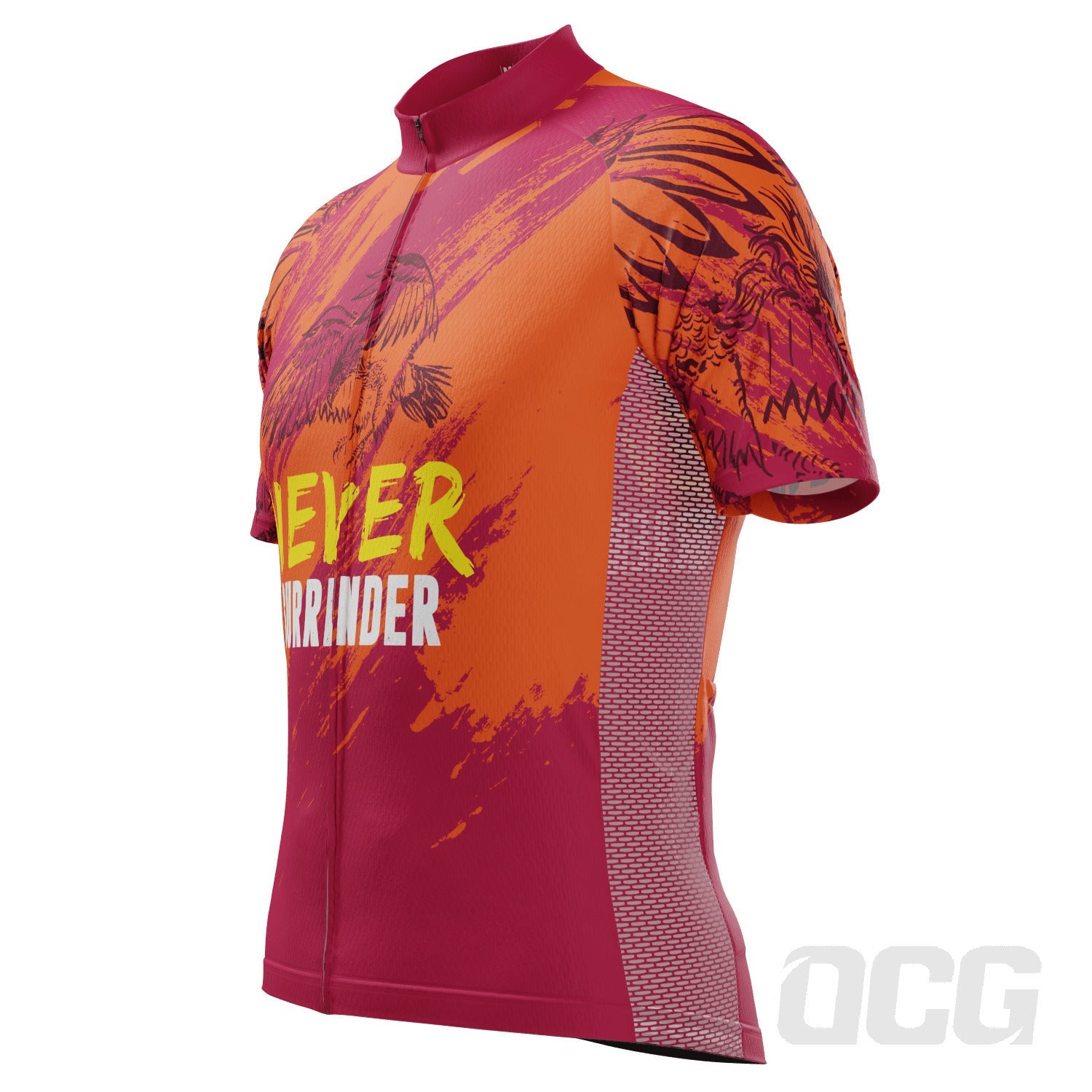 Men's Never Surrender Short Sleeve Cycling Jersey