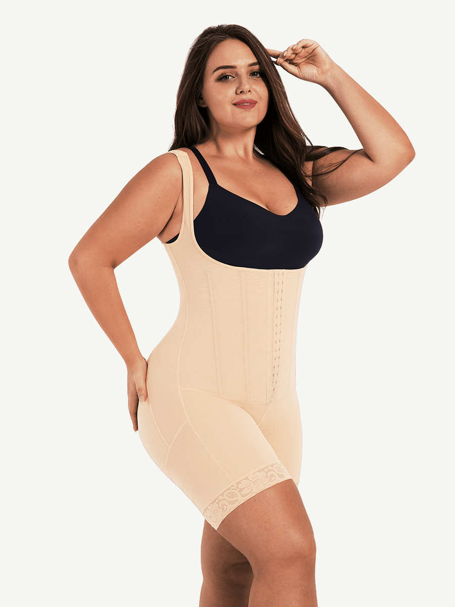 Conpression 6 Steel Boned Shapewear For Women Tummy Trimmer Control
