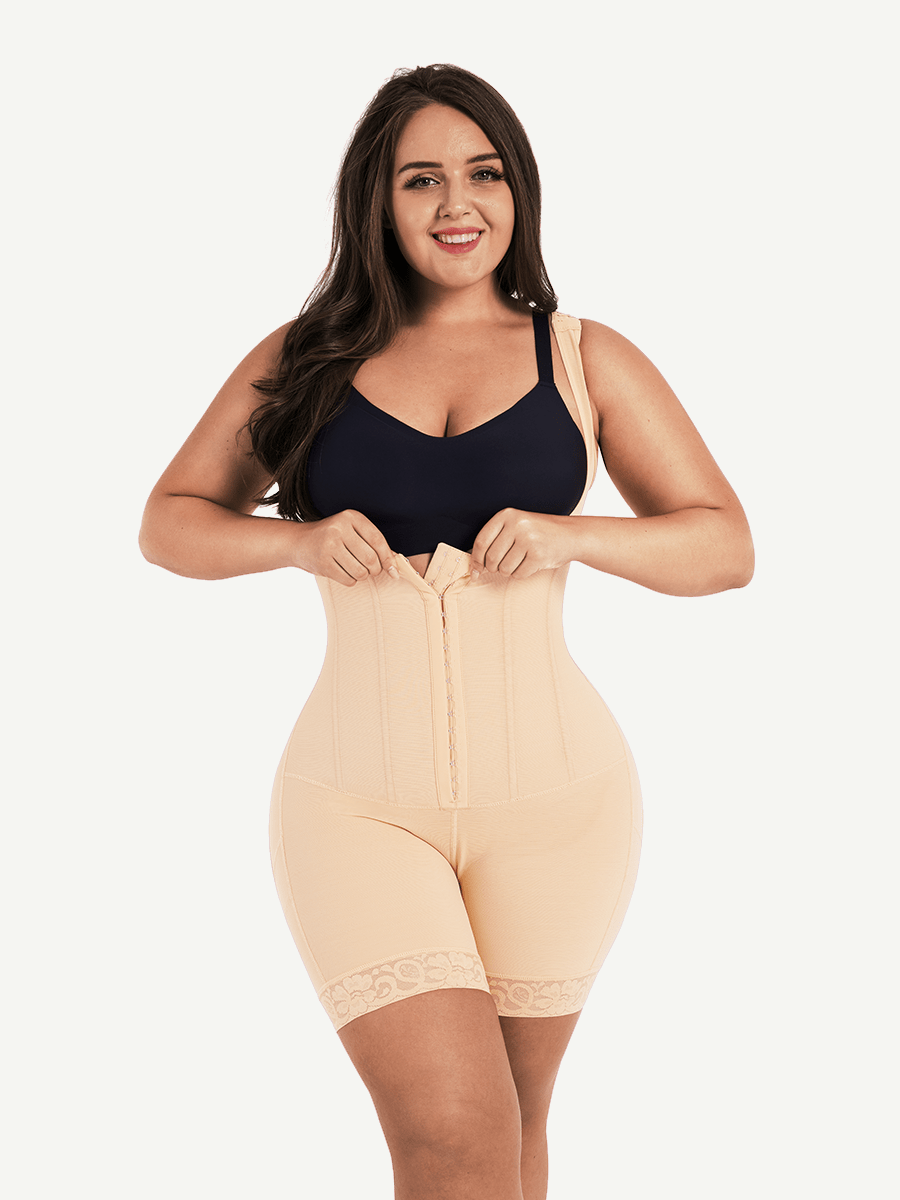 Conpression 6 Steel Boned Shapewear For Women Tummy Trimmer Control