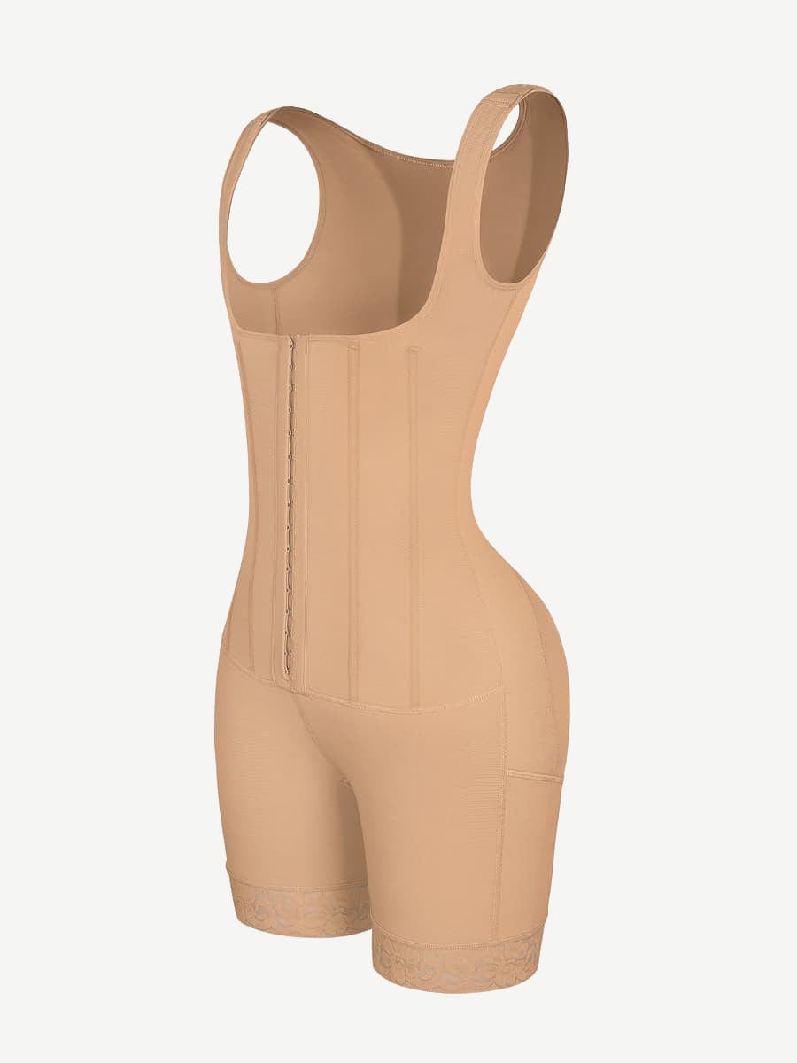 Conpression 6 Steel Boned Shapewear For Women Tummy Trimmer Control