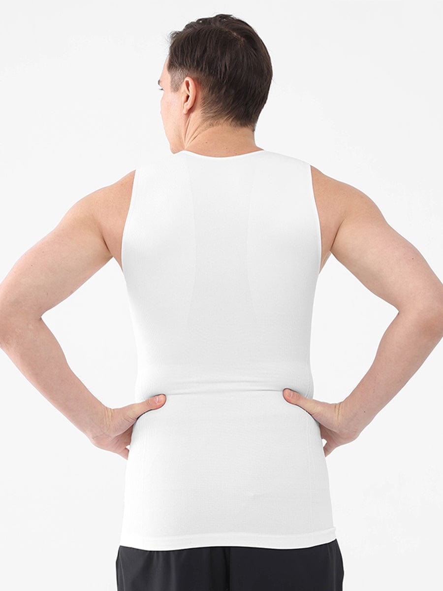 Men Seamless Shaper Compression Tummy Control Tank Top