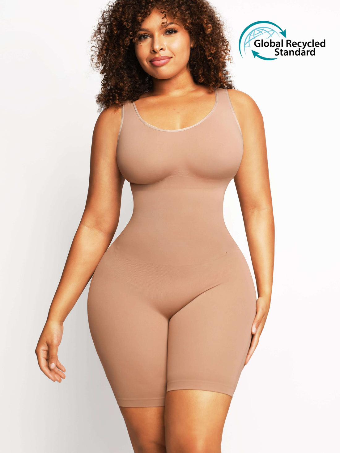 🌿 Eco-friendly Seamless Outerwear Jumpsuit Shapewear