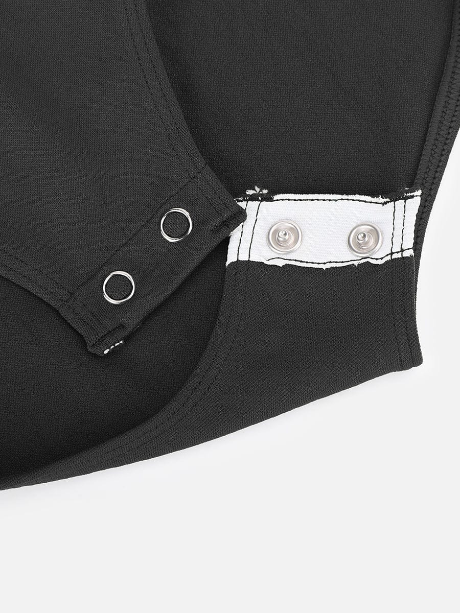 Seamless Diamond Neck Bust Support Waist Control Panty Bodysuit