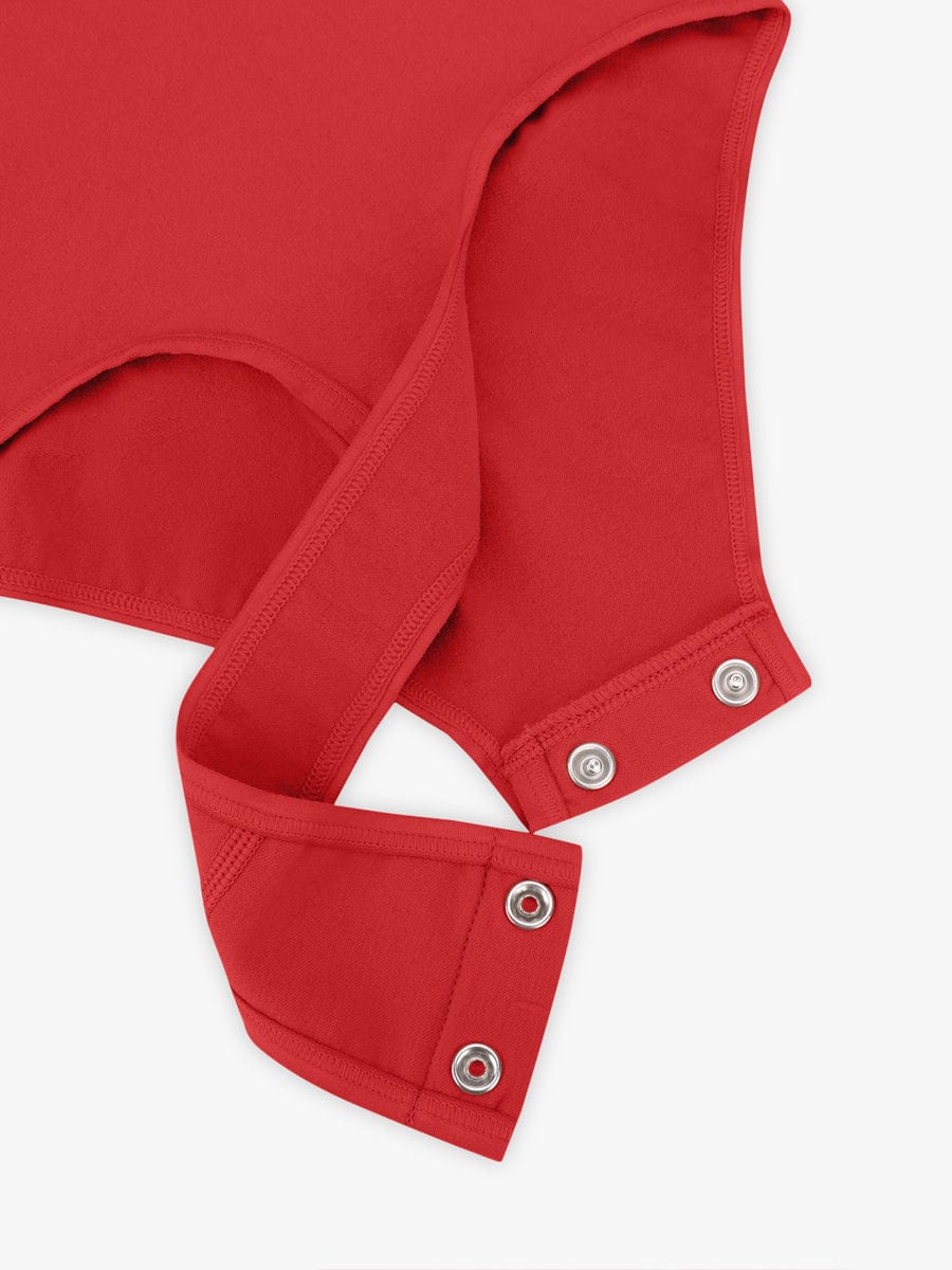 Seamless Bust Support Waist and Abdomen Control Thong Bodysuit