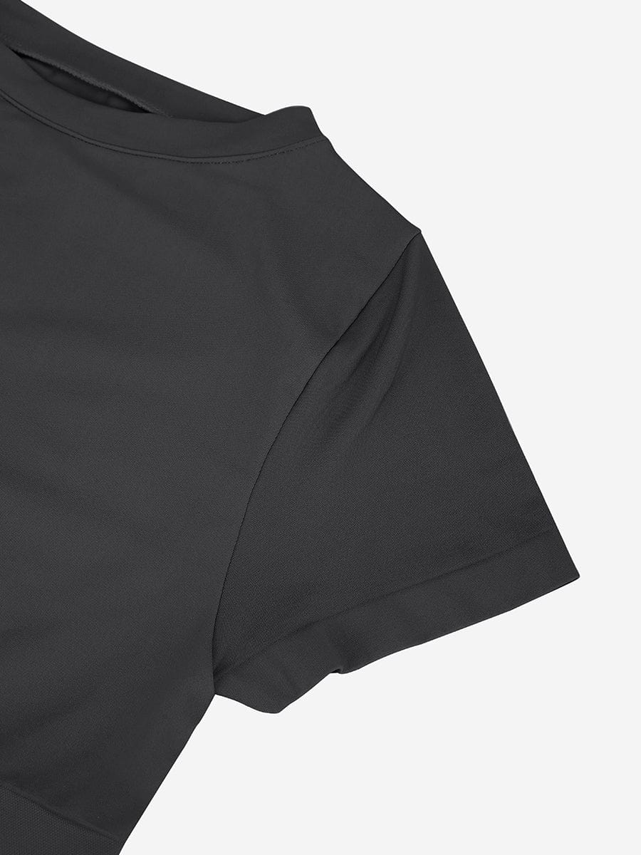 Seamless Short Sleeve Waist and abdomen Shaping Hip briefs Bodysuit