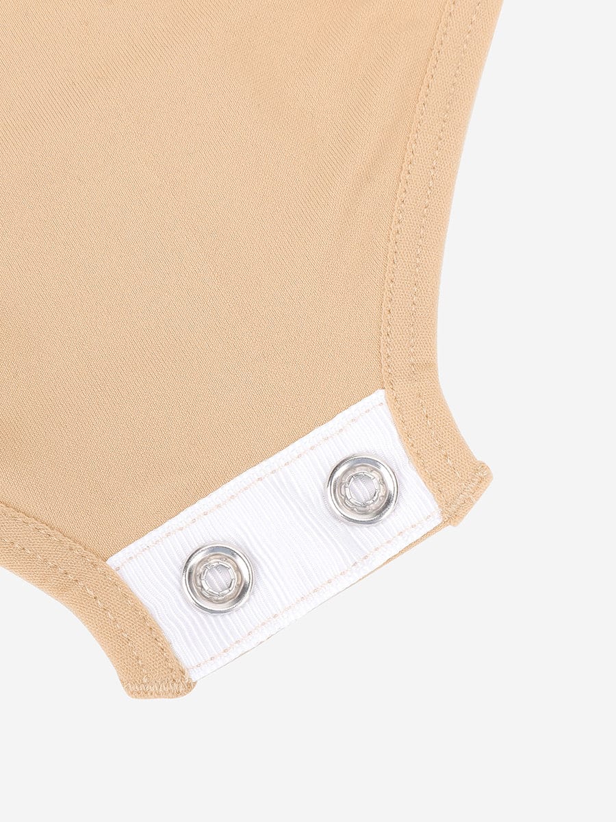 Seamless Short Sleeve Waist and abdomen Shaping Hip briefs Bodysuit