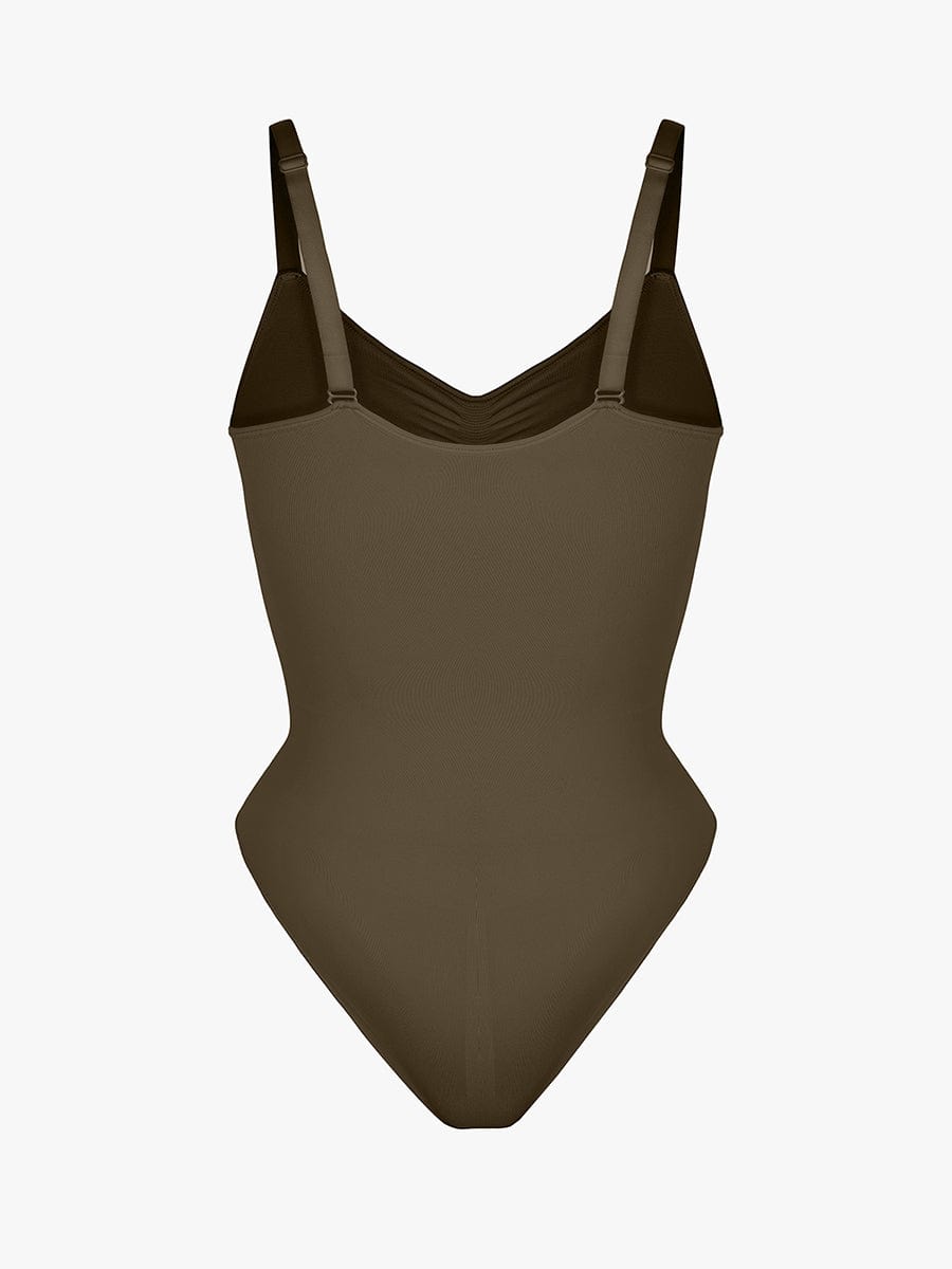 Seamless Chest Support Waist Control Shapewear Bodysuit