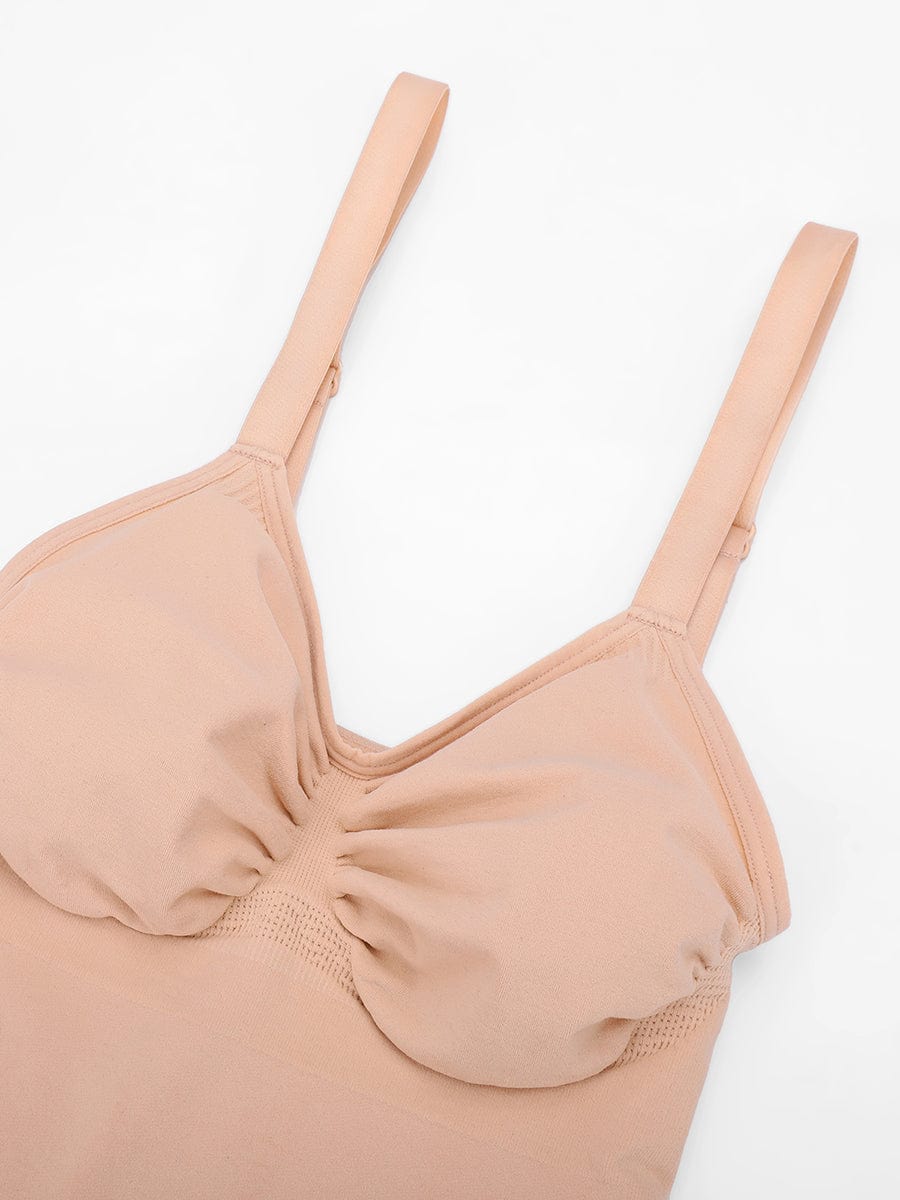 Seamless Chest Support Waist Control Shapewear Bodysuit