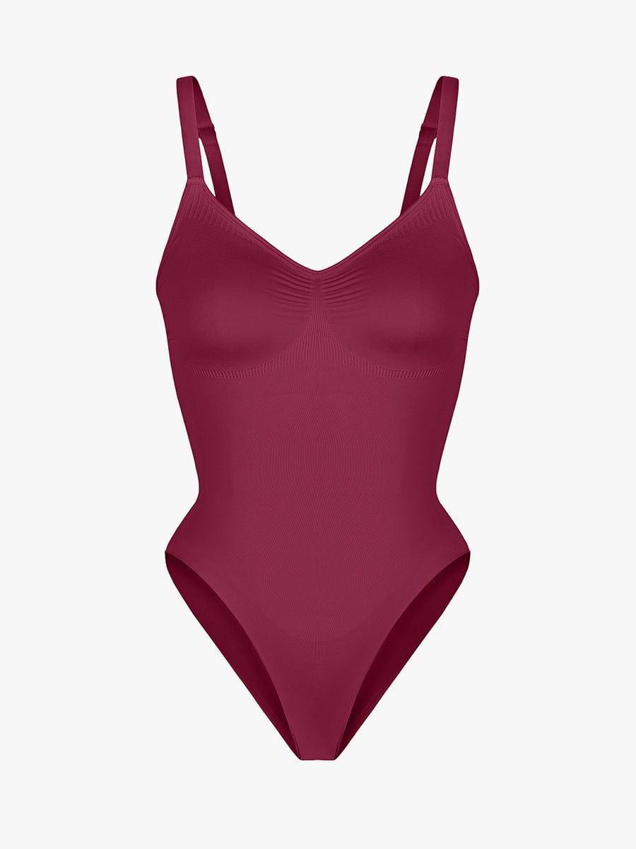 Seamless Chest Support Waist Control Shapewear Bodysuit
