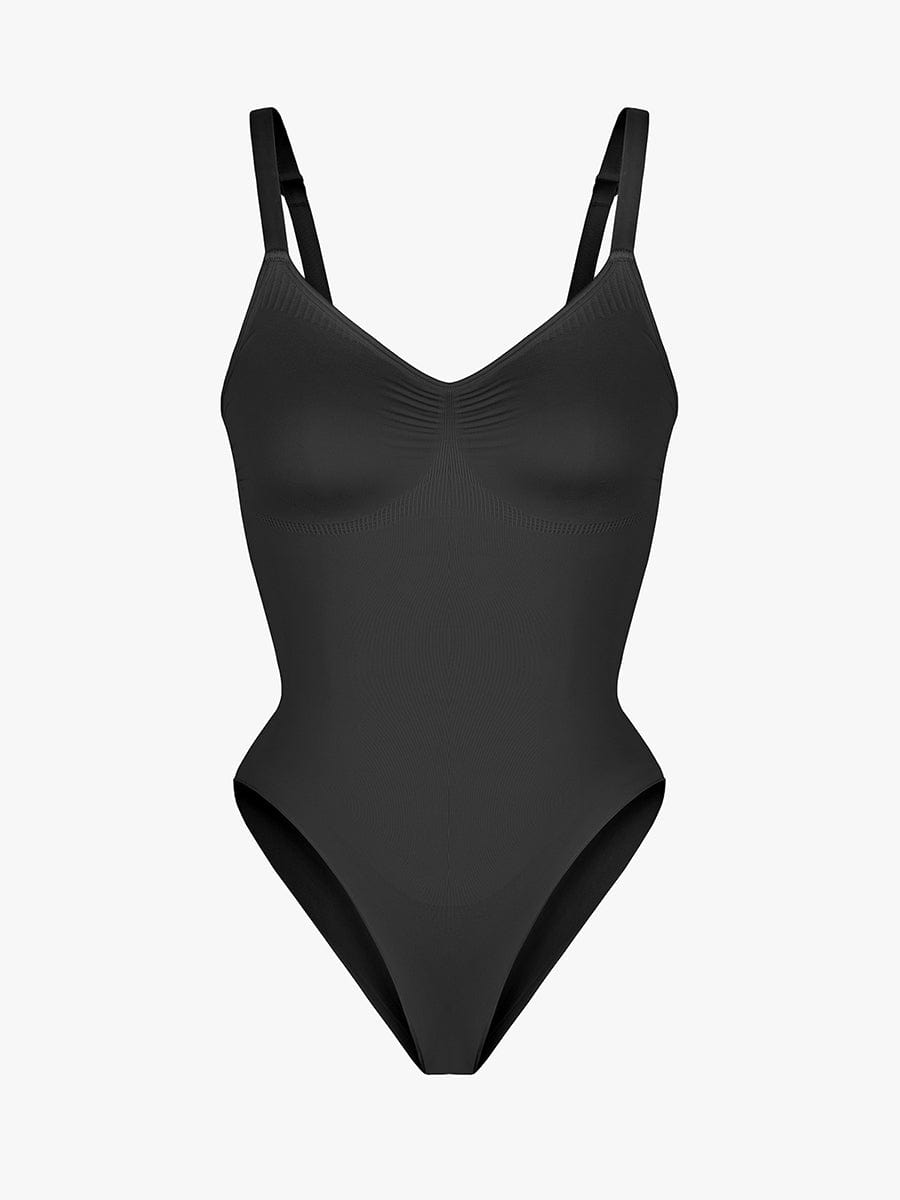 Seamless Chest Support Waist Control Shapewear Bodysuit