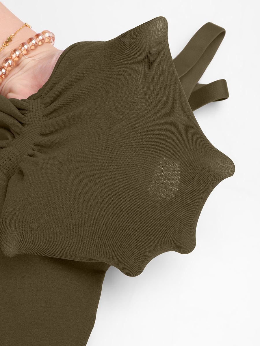 Seamless Chest Support Waist Control Shapewear Bodysuit